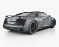 Audi R8 V10 coupe 2022 3D模型
