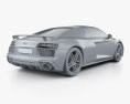Audi R8 V10 купе 2022 3D модель