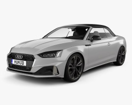 Audi A5 cabriolet 2019 3D model