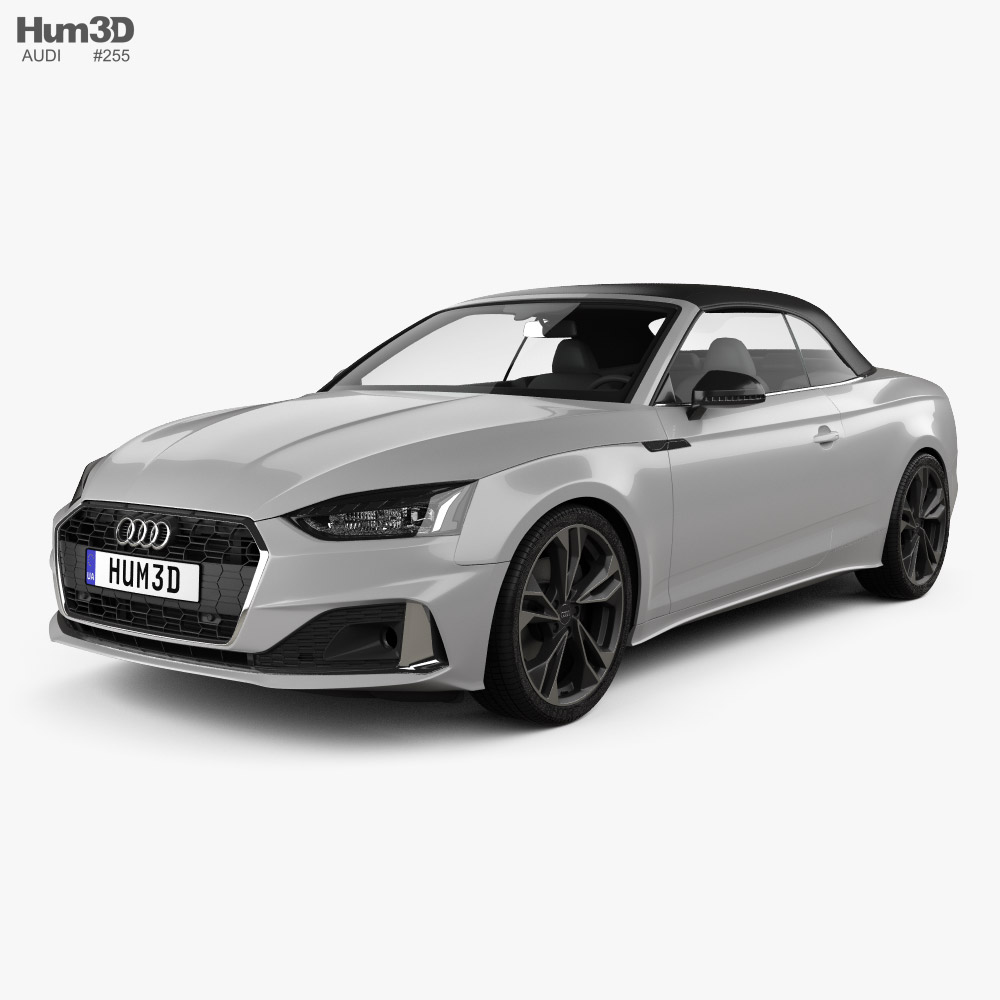 Audi A5 cabriolet 2019 3D-Modell