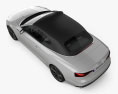 Audi A5 cabriolet 2019 3D-Modell Draufsicht