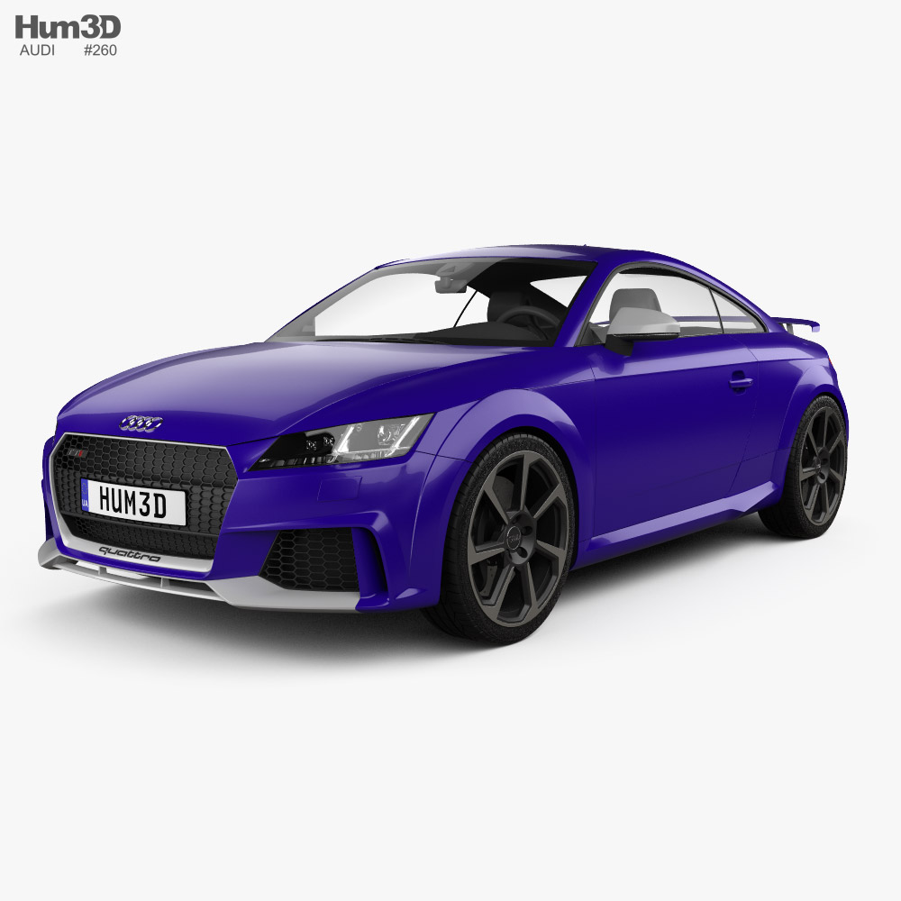 Audi TT RS coupé 2019 3D-Modell
