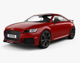 Audi TT RS coupe 2022 3D model