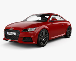 Audi TT 쿠페 2022 3D 모델 