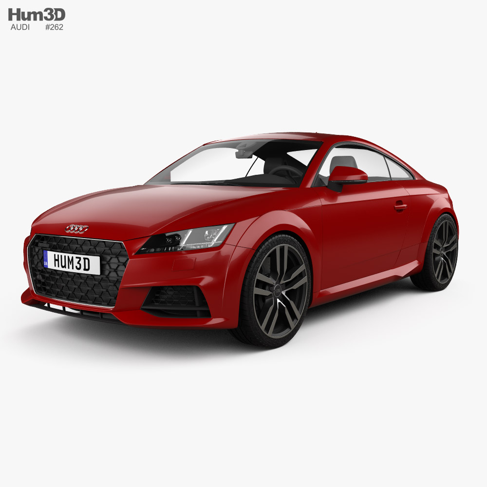 Audi TT coupé 2022 3D-Modell