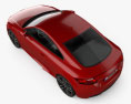 Audi TT coupé 2022 Modello 3D vista dall'alto