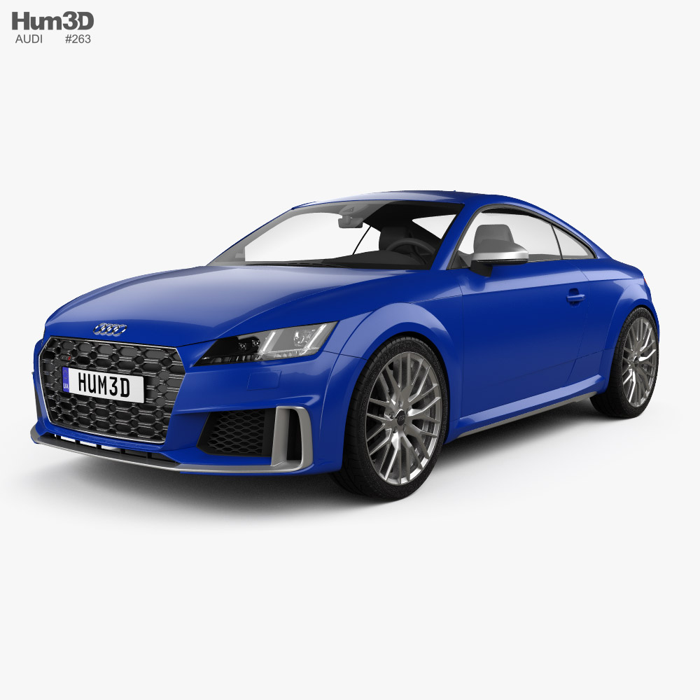 Audi TT S coupe 2022 3D模型