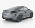 Audi TT S coupé 2022 3D-Modell