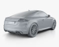 Audi TT S coupé 2022 3D-Modell