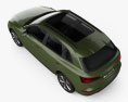 Audi Q5 S-line 2022 3d model top view