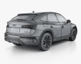 Audi Q5 Sportback S-line 2022 3D-Modell