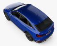Audi Q5 Sportback S-line 2022 3D-Modell Draufsicht