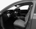 Audi A3 sedan with HQ interior 2022 3d model seats
