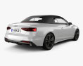 Audi A5 cabriolet with HQ interior 2019 3d model back view