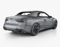 Audi A5 cabriolet mit Innenraum 2019 3D-Modell