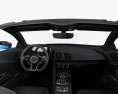 Audi R8 V10 US-spec spyder mit Innenraum 2019 3D-Modell dashboard