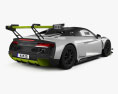 Audi R8 LMS GT2 2022 3D模型 后视图