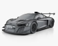 Audi R8 LMS GT2 2022 3D модель wire render