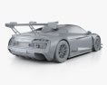 Audi R8 LMS GT2 2022 3D модель