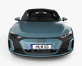 Audi e-tron GT 2022 3d model front view