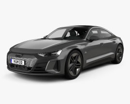 Audi e-tron GT RS 2022 3D model