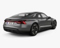 Audi e-tron GT RS 2022 Modelo 3D vista trasera