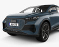 Audi Q4 e-tron 概念 带内饰 2019 3D模型