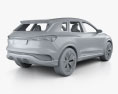 Audi Q4 e-tron Konzept mit Innenraum 2019 3D-Modell