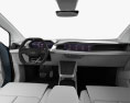 Audi Q4 e-tron Conceito com interior 2019 Modelo 3d dashboard