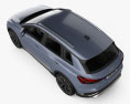 Audi Q4 e-tron S-line 2020 3D-Modell Draufsicht
