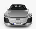 Audi A6 e-tron 2022 3D-Modell Vorderansicht