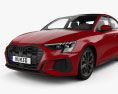 Audi S3 Edition One 轿车 2020 3D模型
