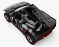 Audi RS Q e-tron Dakar Rally 2022 3D-Modell Draufsicht