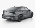 Audi RS3 sedan 2022 Modelo 3d