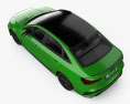 Audi RS3 세단 2022 3D 모델  top view