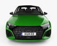 Audi RS3 세단 2022 3D 모델  front view