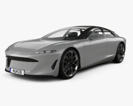 Audi Grandsphere 2022 3D model