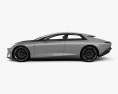 Audi Grandsphere 2022 3d model side view