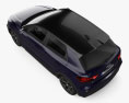 Audi A1 Citycarver 2019 3D-Modell Draufsicht