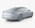 Audi A8 S Line 2022 3d model