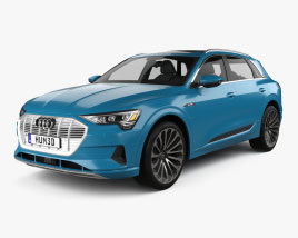 Audi e-tron US-spec 2019 3Dモデル