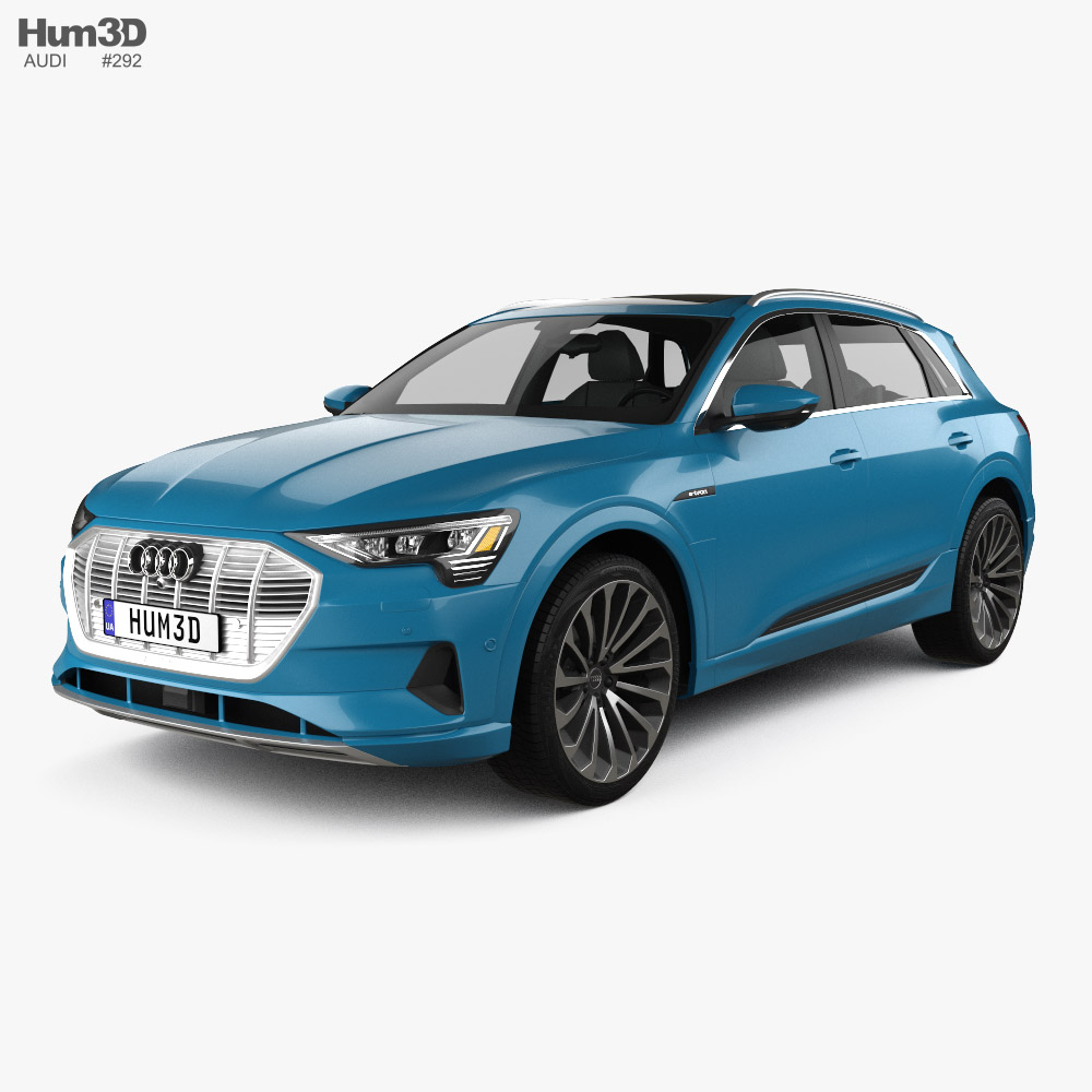 Audi e-tron US-spec 2019 3D модель