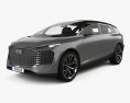 Audi Urbansphere 2023 3D 모델 