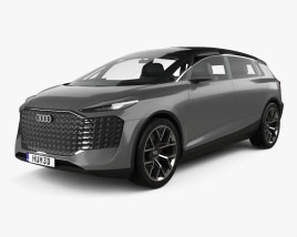 Audi Urbansphere 2023 3D модель