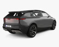 Audi Urbansphere 2023 3D模型 后视图
