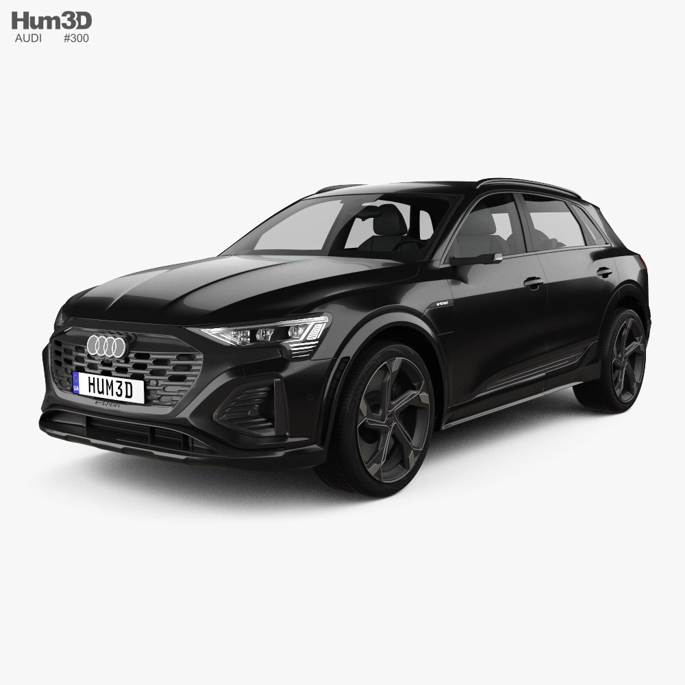 Audi SQ8 e-tron 2022 Modello 3D