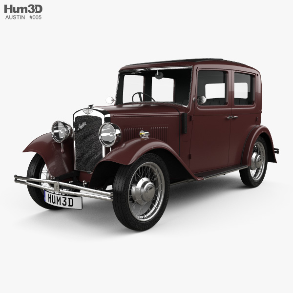 Austin 10/4 1932 3D-Modell
