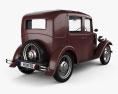 Austin 10/4 1932 Modelo 3d vista traseira