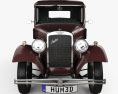 Austin 10/4 1932 Modelo 3d vista de frente