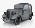 Austin 7 Ruby 1934 3D 모델  wire render